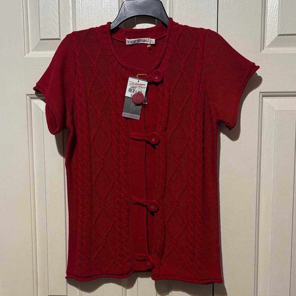 EWM Pure Classic Button-Up Cardigan